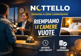 Nottello: la piattaforma hotel a zero commissioni e last minute