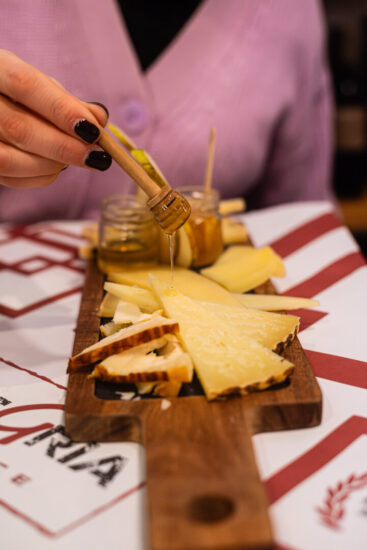 Tagliere di formaggi;