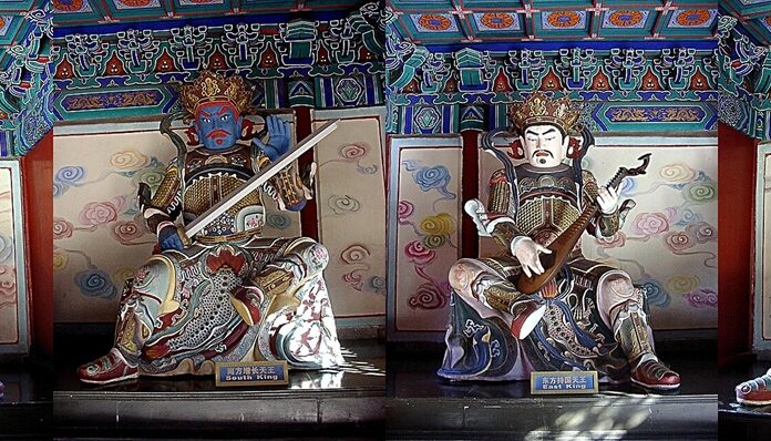 I 4 Re Celesti giapponesi: chi sono gli Shitennō dei punti cardinali?