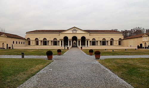Palazzo Te Mantova architettura manierista di Giulio Romano ingresso monumentale