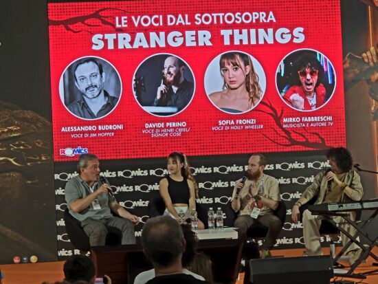 doppiaggio romics 2026