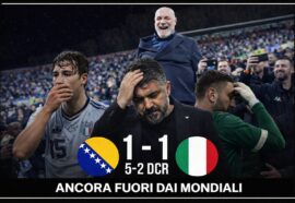 L’Italia cade ancora: addio al Mondiale