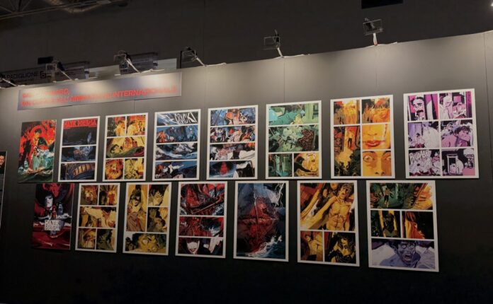 Esposizione Gigi Cavanago Romics 2026: Prima Giornata