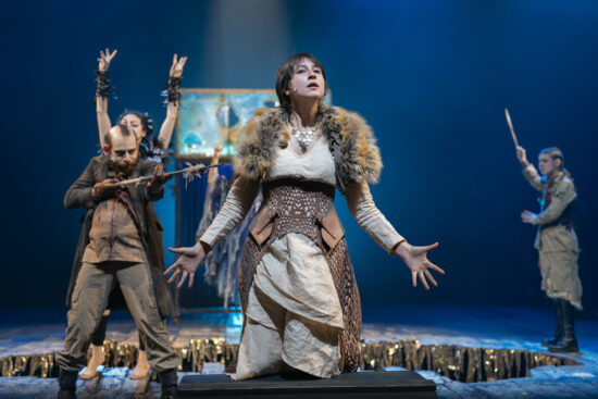 Miriam Giacchetta nei panni di Madama Vergara in GiuRo di Mimmo Borrelli