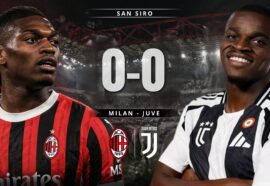 Milan-Juve 0-0: spunti tra attacchi spenti e difese
