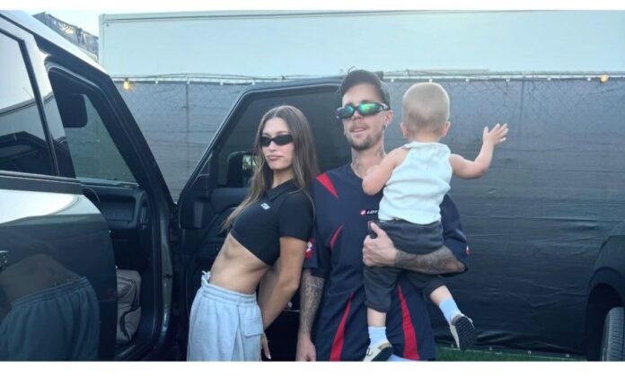 Justin Bieber al Coachella con sua moglie Hailey Bieber e il piccolo Jack Blues Bieber