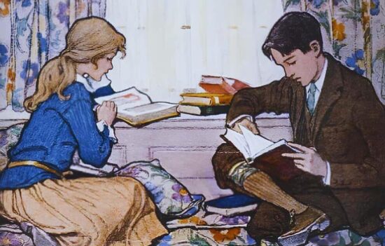 Logo della pagina Instagram Letteraturainpillole_ curata da Giusy Pullara