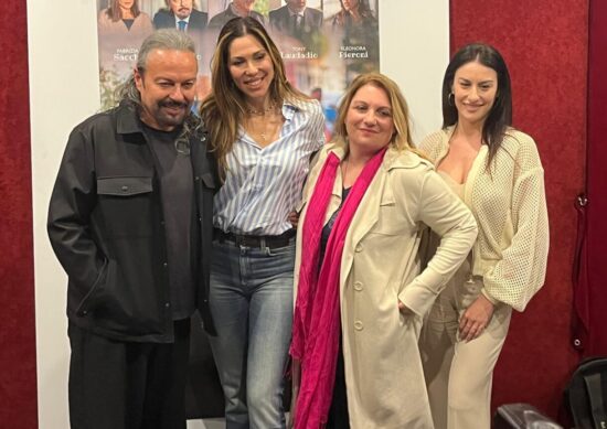 Mariella Sellitti e il cast di A pranzo la domenica