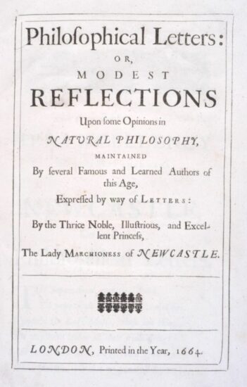 Frontespizio originale del libro Lettere filosofiche