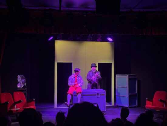 Alessandro Scafati e Bruno Governale in scena