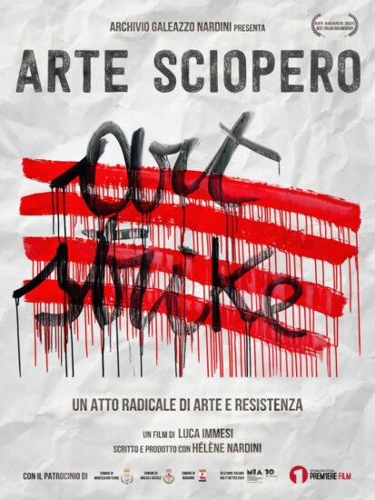 'Arte Sciopero' locandina