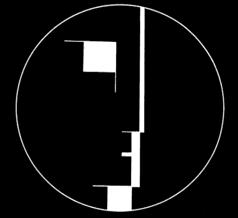 Oskar Schlemmer, Sigillo del Bauhaus statale, 1922.