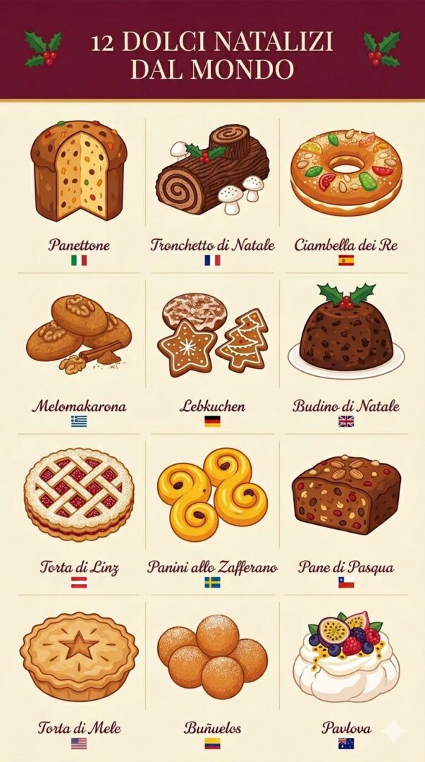 Dolci di Natale del mondo