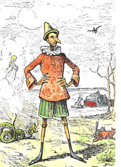 Le avventure di Pinocchio visto da Enrico Mazzanti, Firenze, 1883