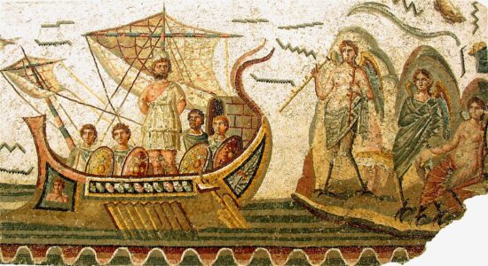 Ulisse e le sirene (Museo nazionale del Bardo, Tunisi)


