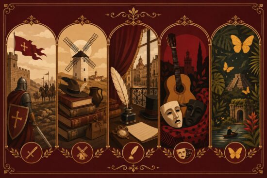 Infografica: L'evoluzione della letteratura ispanofona