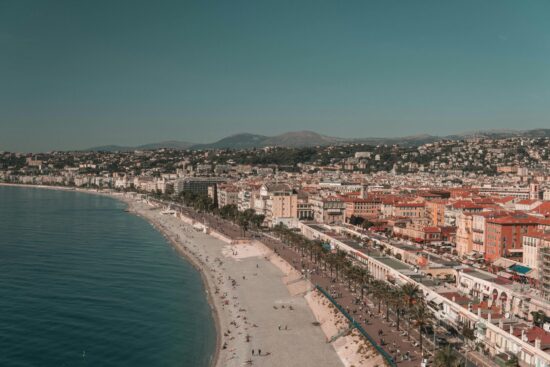 Veduta su Nizza