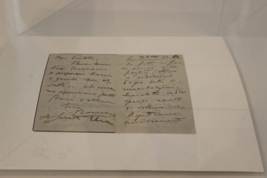 Lettera di Umberto Boccioni