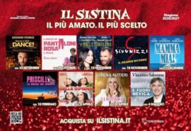 Teatro Sistina: nuova Stagione 2026/2027, tutti gli spettacoli in cartellone