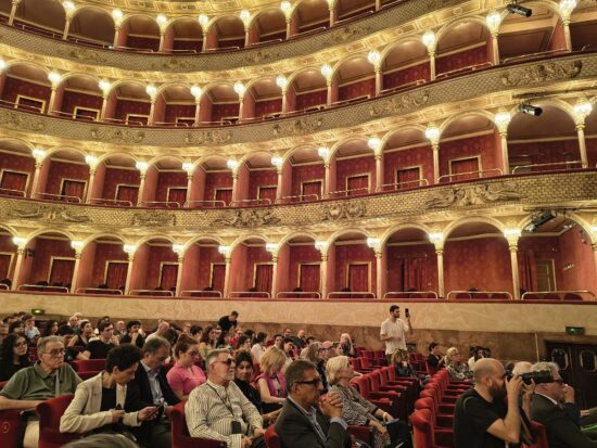 Presentazione della nuova stagione al teatro dell'Opera di Roma