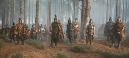Matt Damon nei panni di Ulisse in The Odyssey