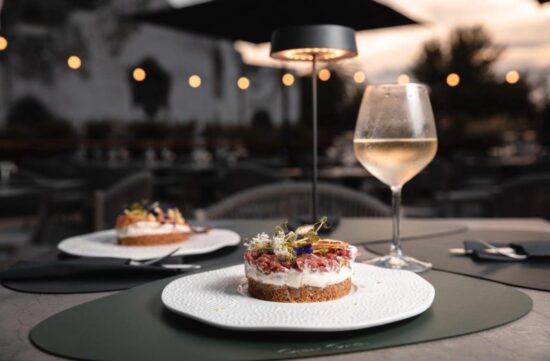 Dettaglio della proposta gastronomica di Sinapsi